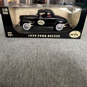 2014 Wix Filters 75th Anniversary Die Cast Collector 1939 Ford Deluxe Black 1:18